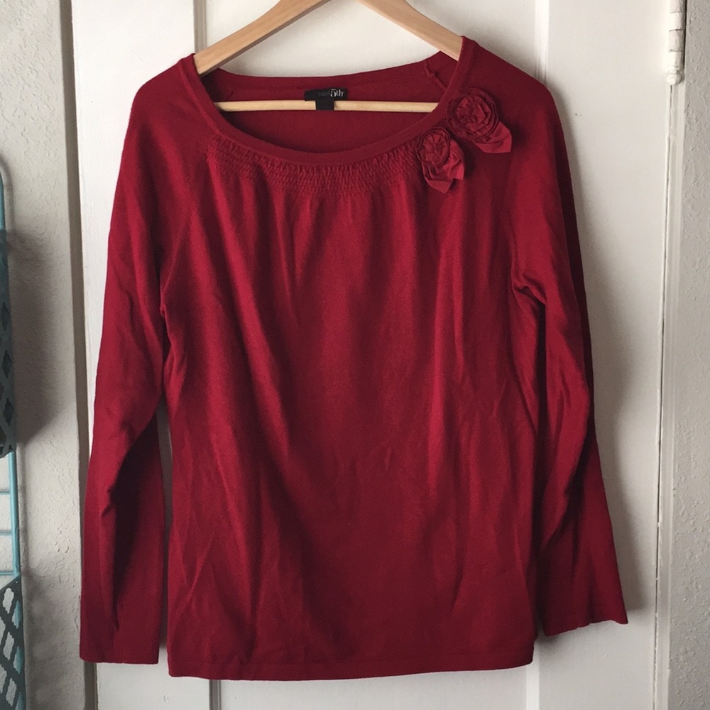 East 5th Red Sweater